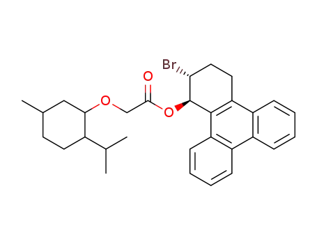 (-)-(1R,2R)-trans-2-bromo-1-menthyloxyacetoxy-1,2,3,4-tetrahydrophenylene