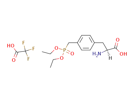 L-Phenylalanine, 4-[(diethoxyphosphinyl)methyl]-, trifluoroacetate
