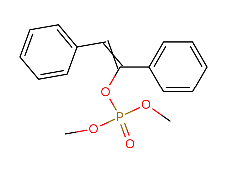 Molecular Structure of 40731-57-5 (Phosphoric acid, 1,2-diphenylethenyl dimethyl ester)