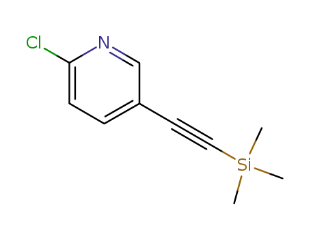 2-Chloro-5-((trimethylsilyl)ethynyl)pyridine
