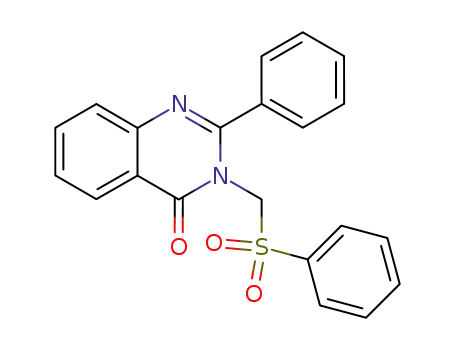 3-Benzenesulfonylmethyl-2-phenyl-3H-quinazolin-4-one