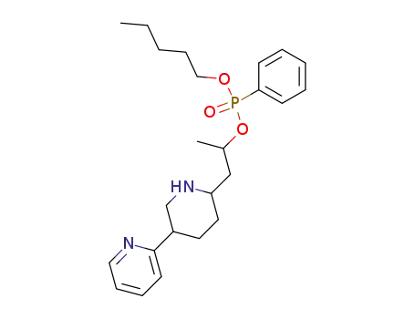 N-β-hydroxypropylanabasinyl pentyl phenylphosphonate