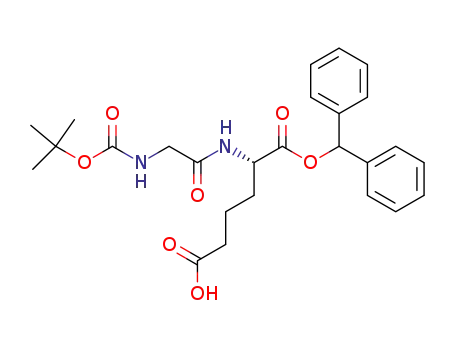 N-tert-butoxycarbonylglycyl-L-α-aminoadipic acid α-benzhydryl ester