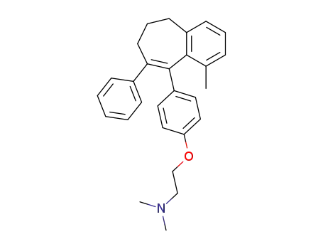 1-methyl-8-phenyl-9-<4-(2-dimethylamino)ethoxy>phenyl-6,7-dihydro-5H-benzocycloheptene