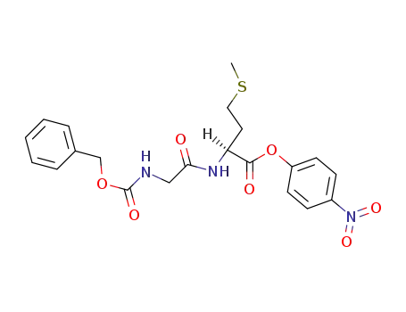 L-Methionine, N-[N-[(phenylmethoxy)carbonyl]glycyl]-, 4-nitrophenyl
ester
