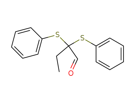 Butanal, 2,2-bis(phenylthio)-