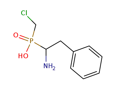 (1-Amino-2-phenyl-ethyl)-chloromethyl-phosphinic acid