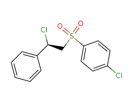 Benzene, 1-chloro-4-[(2-chloro-2-phenylethyl)sulfonyl]-, (R)-