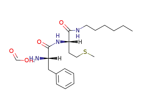 Phe-Met-NH<sub>.</sub>C<sub>6</sub>H<sub>13</sub>(n)*HCOOH