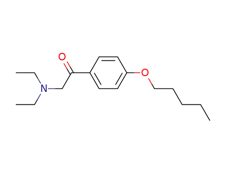Ethanone, 2-(diethylamino)-1-[4-(pentyloxy)phenyl]-