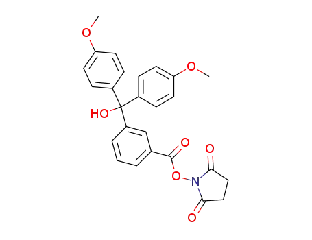 2,5-Pyrrolidinedione,
1-[[3-[hydroxybis(4-methoxyphenyl)methyl]benzoyl]oxy]-