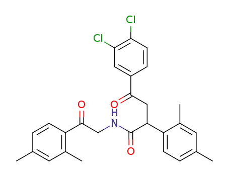 4-(3,4-Dichloro-phenyl)-2-(2,4-dimethyl-phenyl)-N-[2-(2,4-dimethyl-phenyl)-2-oxo-ethyl]-4-oxo-butyramide