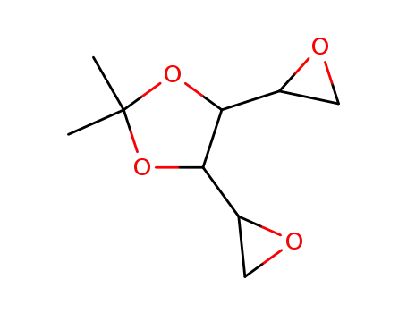 2,2-dimethyl-4,5-di(2-oxiranyl)-1,3-dioxolane