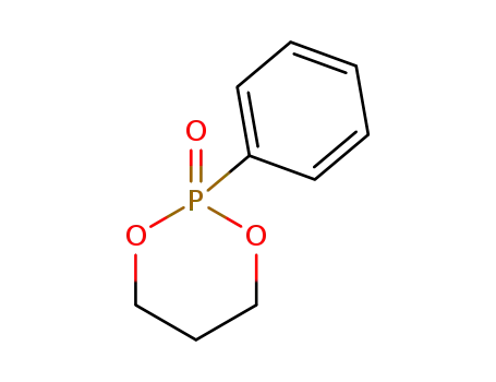 Molecular Structure of 7191-13-1 (2-Phenyl-1,3,2-dioxaphosphorinane 2-oxide)
