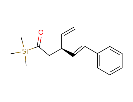 (S)-(E)-5-phenyl-1-(trimethylsilyl)-3-vinyl-4-penten-1-one