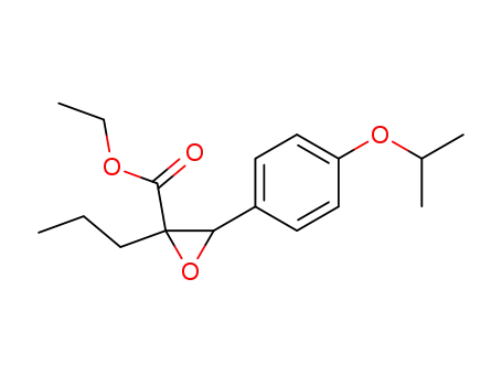 Oxiranecarboxylic acid, 3-[4-(1-methylethoxy)phenyl]-2-propyl-, ethyl
ester