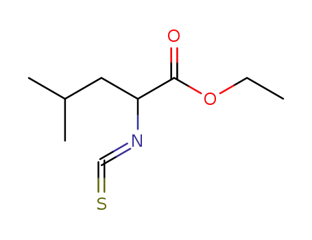 Pentanoic acid, 2-isothiocyanato-4-methyl-, ethyl ester