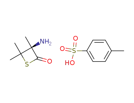 2-Thietanone, 3-amino-3,4,4-trimethyl-, (R)-, 4-methylbenzenesulfonate