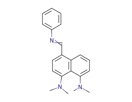 N-<1,8-bis(dimethylamino)-4-naphthylidene>aniline