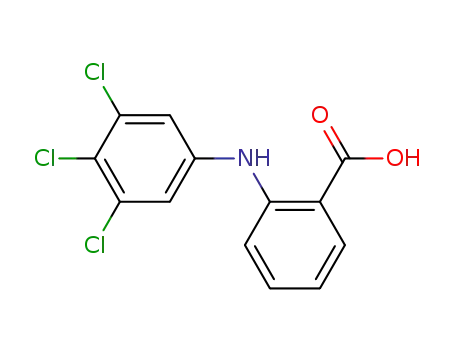Benzoic  acid,  2-[(3,4,5-trichlorophenyl)amino]-