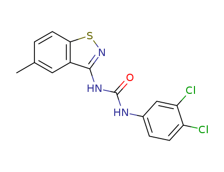 Urea,N-(3,4-dichlorophenyl)-N'-(5-methyl-1,2-benzisothiazol-3-yl)-
