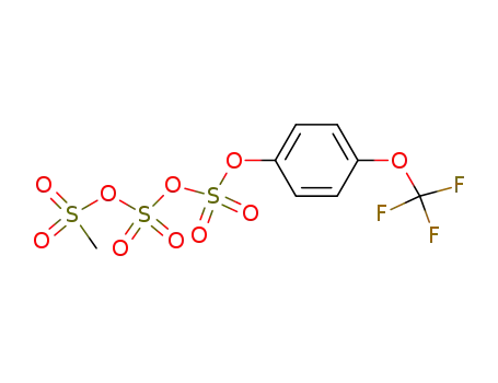 C<sub>8</sub>H<sub>7</sub>F<sub>3</sub>O<sub>10</sub>S<sub>3</sub>