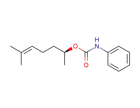 5-Hepten-2-ol, 6-methyl-, phenylcarbamate, (S)-
