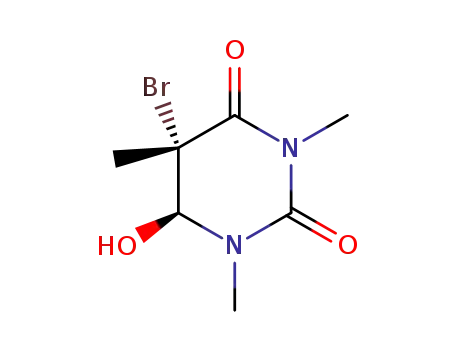 dl-trans-5-bromo-6-hydroxy-1,3-dimethyl-5,6-dihydrothymine