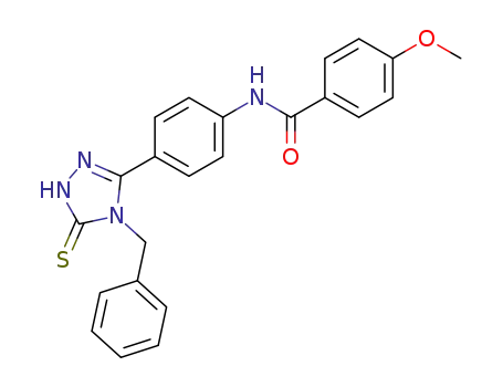 N-[4-(4-Benzyl-5-thioxo-4,5-dihydro-1H-[1,2,4]triazol-3-yl)-phenyl]-4-methoxy-benzamide