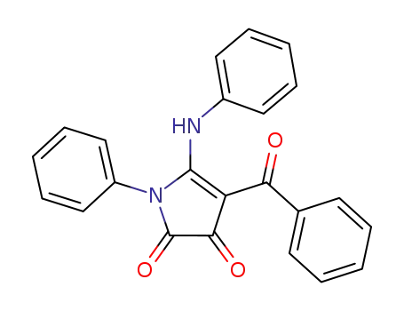 4-Benzoyl-1-phenyl-5-phenylamino-1H-pyrrole-2,3-dione