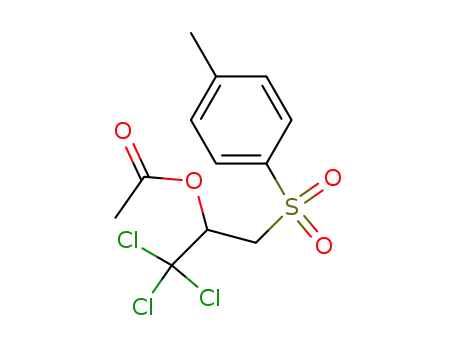 2-Propanol, 1,1,1-trichloro-3-[(4-methylphenyl)sulfonyl]-, acetate