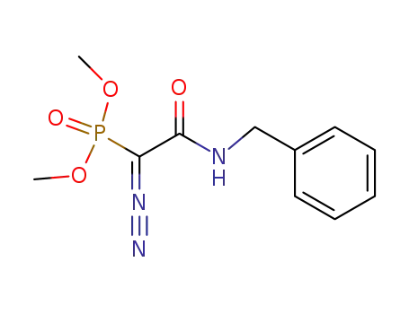 dimethyl <1-diazo-2-<(phenylmethyl)amino>-2-oxoethyl>phosphonate