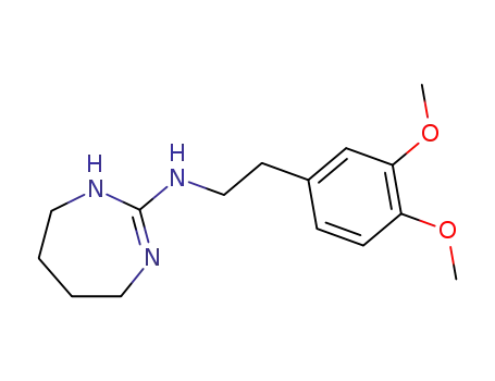 2-<2-(3,4-dimethoxyphenyl)ethylamino>-4,5,6,7-tetrahydro-1H-azepine