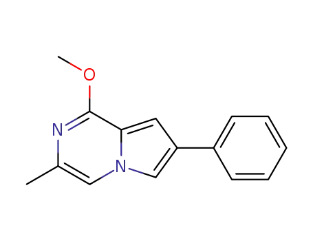 Pyrrolo[1,2-a]pyrazine, 1-methoxy-3-methyl-7-phenyl-