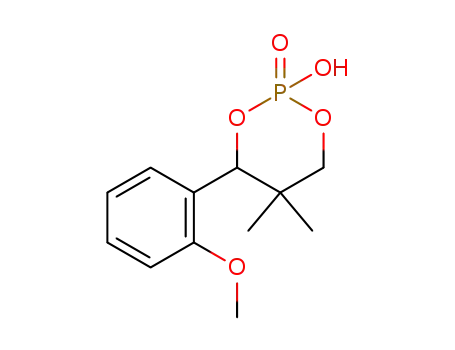 Molecular Structure of 98674-83-0 ((S)-(-)-2-HYDROXY-4-(2-METHOXYPHENYL)-5,5-DIMETHYL-1,3,2-DIOXAPHOSPHORINANE 2-OXIDE)