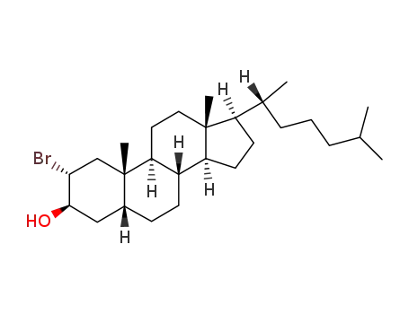 2α-Brom-cholestan-3β-ol