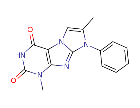 1,7-DIMETHYL-8-PHENYL-1H-IMIDAZO[2,1-F]PURINE-2,4(3H,8H)-DIONE
