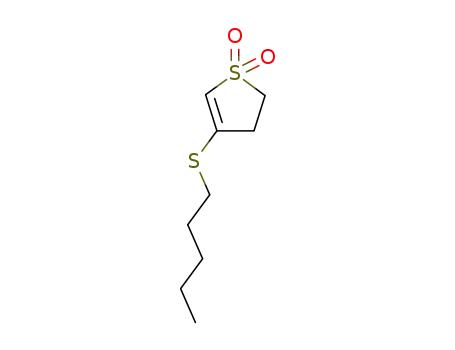 4-(Pentylsulfanyl)-2,3-dihydro-1H-1lambda~6~-thiophene-1,1-dione
