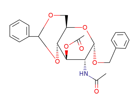 벤질 2-아세타미도-4,6-O-벤질리덴-2-데옥시-α-D-글루코피라노사이드 3-아세테이트
