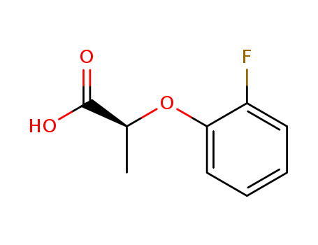 Propanoic acid, 2-(2-fluorophenoxy)-, (2S)-