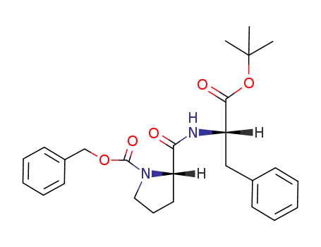 L-Phenylalanine, N-[1-[(phenylmethoxy)carbonyl]-L-prolyl]-,
1,1-dimethylethyl ester