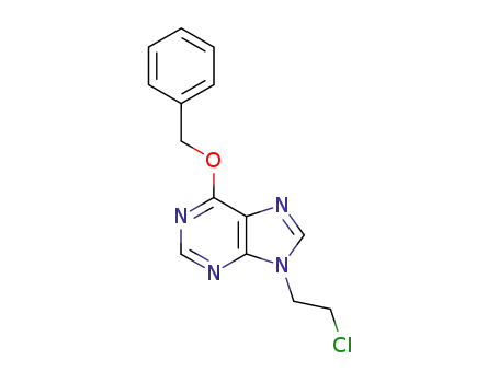 6-Benzyloxy-9-(2-chloro-ethyl)-9H-purine