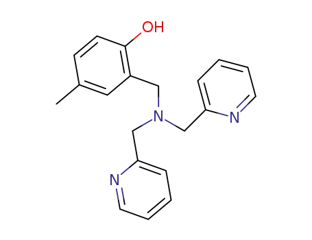 2-<<N,N-Bis(2-pyridylmethyl)amino>methyl>-4-methylphenol