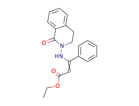 ethyl β<(1-oxo-3,4-dihydro-2H-isoquinolyl)amino>cynnamate