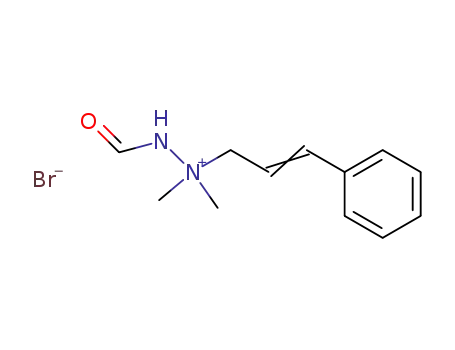 1-cinnamyl-2-formyl-1,1-dimethylhydrazinium bromide