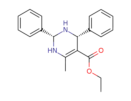(2R,4R)-6-Methyl-2,4-diphenyl-1,2,3,4-tetrahydro-pyrimidine-5-carboxylic acid ethyl ester