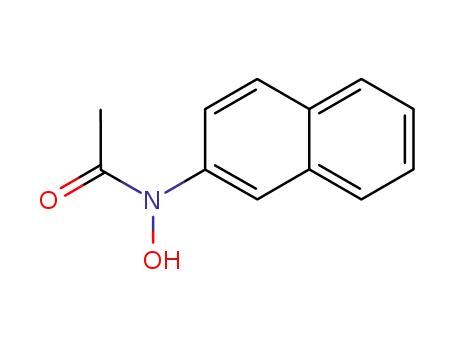 Molecular Structure of 2508-23-8 (N-hydroxy-N-2-naphthalenylacetamide)