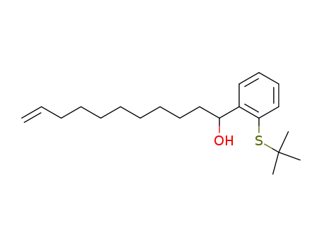 1-(2-tert-Butylsulfanyl-phenyl)-undec-10-en-1-ol