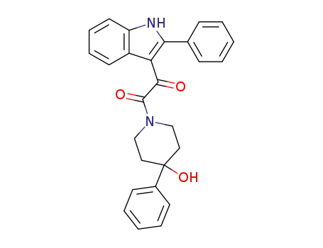 1-(Oxo(2-phenyl-1H-indol-3-yl)acetyl)-4-phenyl-4-piperidinol