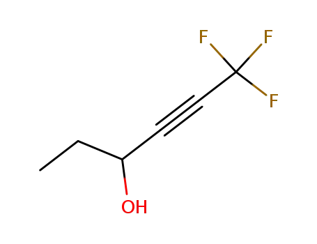 Molecular Structure of 14629-76-6 (4-Hexyn-3-ol, 6,6,6-trifluoro-)